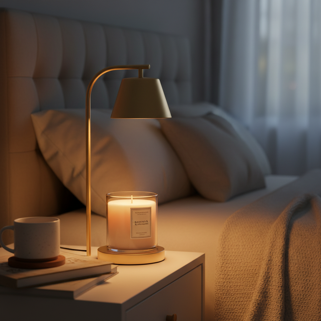 Dimmable Candle Warmer Lamp lifestyle shot